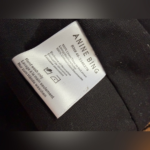 Anine Bing Large Saffron Tote - Picture 11 of 13